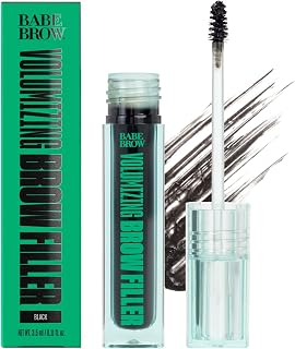 Babe Original Volumizing Eyebrow Filler For Thicker Brows - Tinted Brow Gel with Peptides & Biotin, Smudge Resistant Brow Mascara