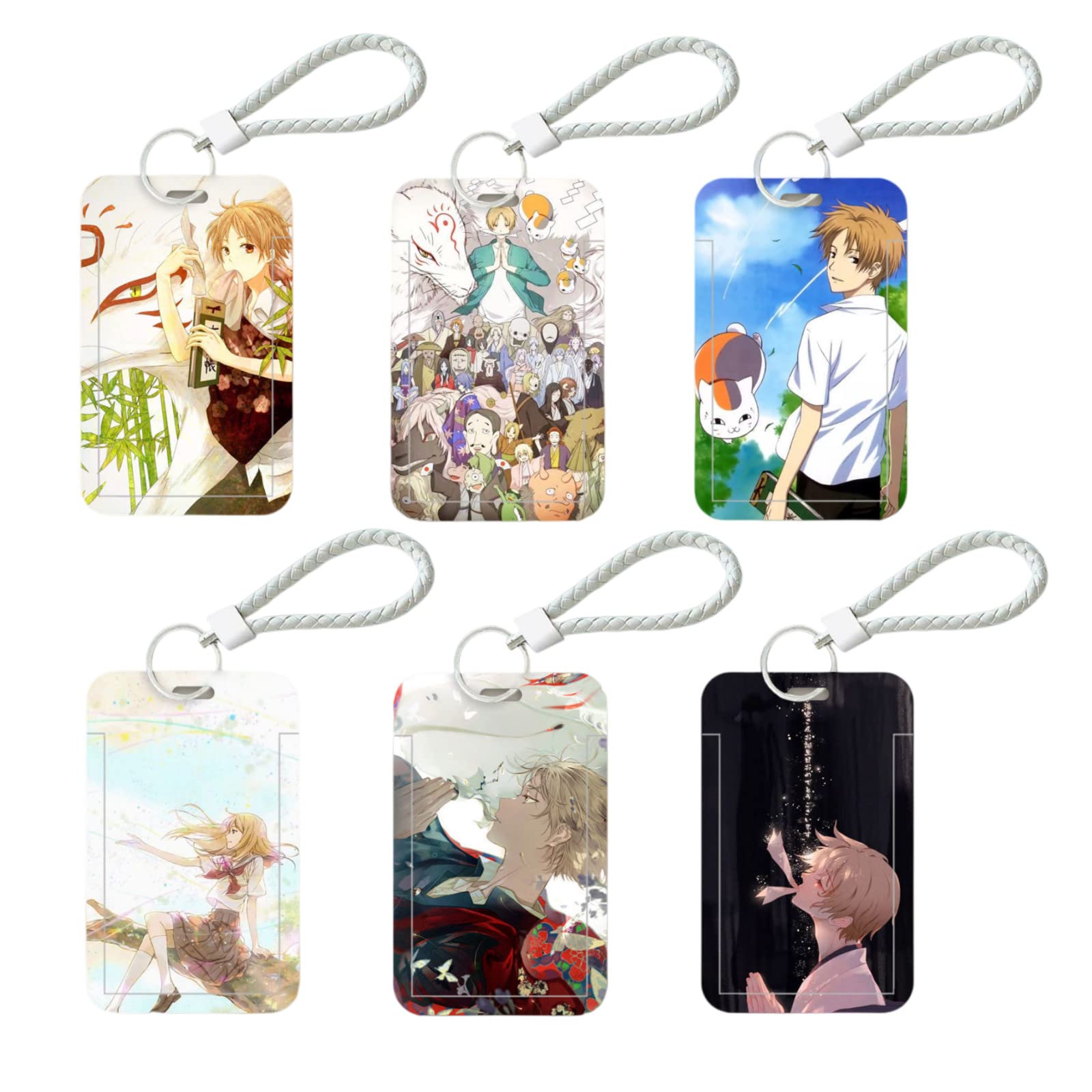 Amazon.co.jp: 夏目友人帳 グッズ カードケース パスケース ICカードケース 夏目貴志 ニャンコ先生 猫 スイカ Suica PASMO  社員証ケース 銀行カード 学生証 (B) : おもちゃ