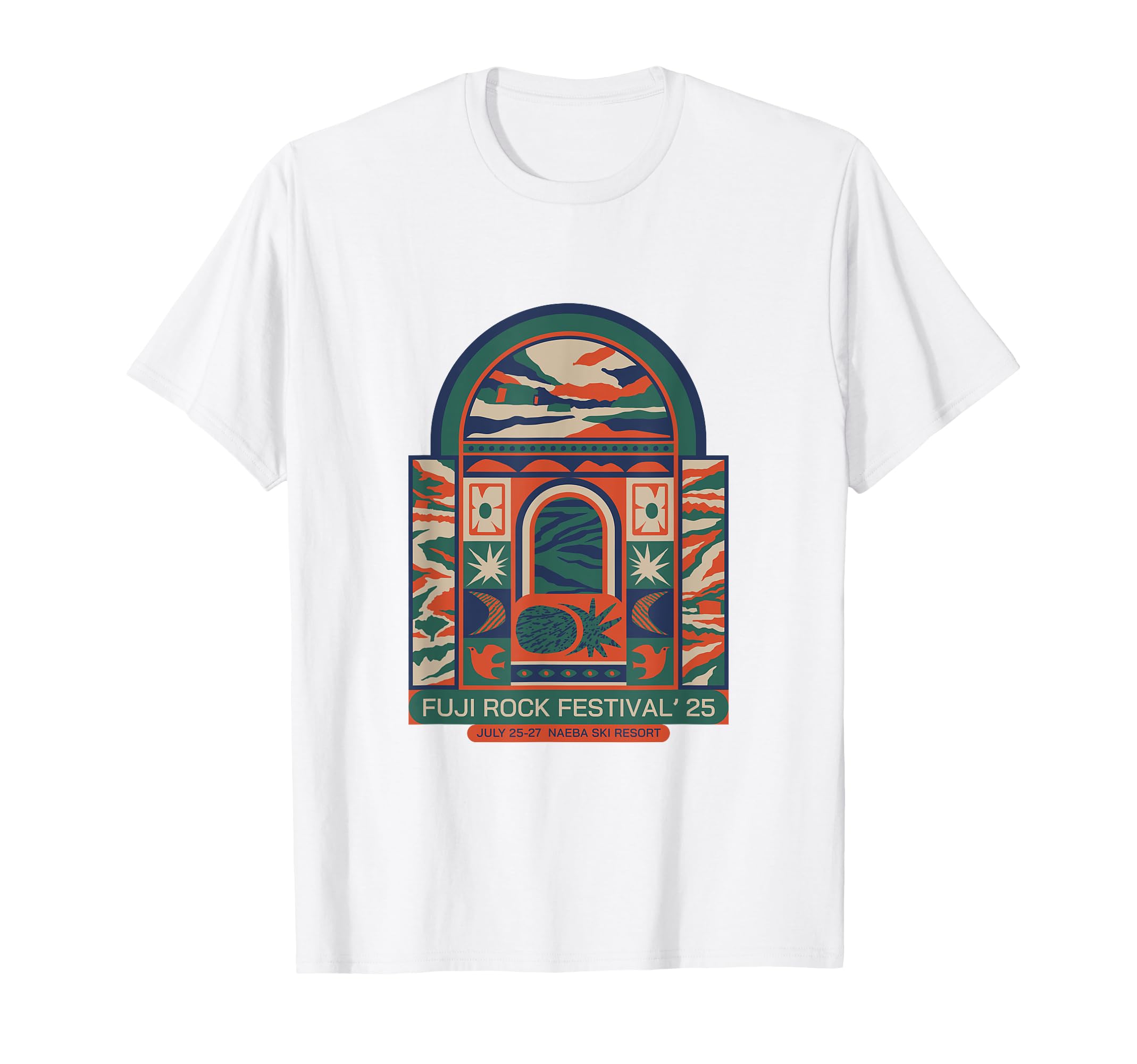FUJI ROCK FESTIVAL 25周年記念Tシャツ Amazon | FUJI ROCK 25 Extraordinary Amazon Limited Color