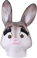 Vista 1 de SandT Collection Máscara de látex de cabeza de animal para disfraz de Halloween, fiesta de disfraces de cosplay