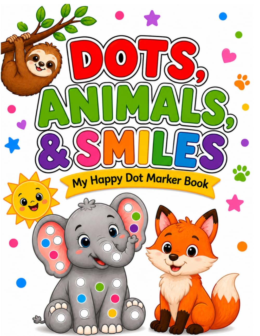 Dots, Animals, and Smiles: My Happy Dot Marker Book (A TaoziO Collection for Little Learners)