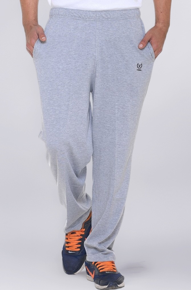 Men Cotton Loose Fit Trackpant-MACK635670