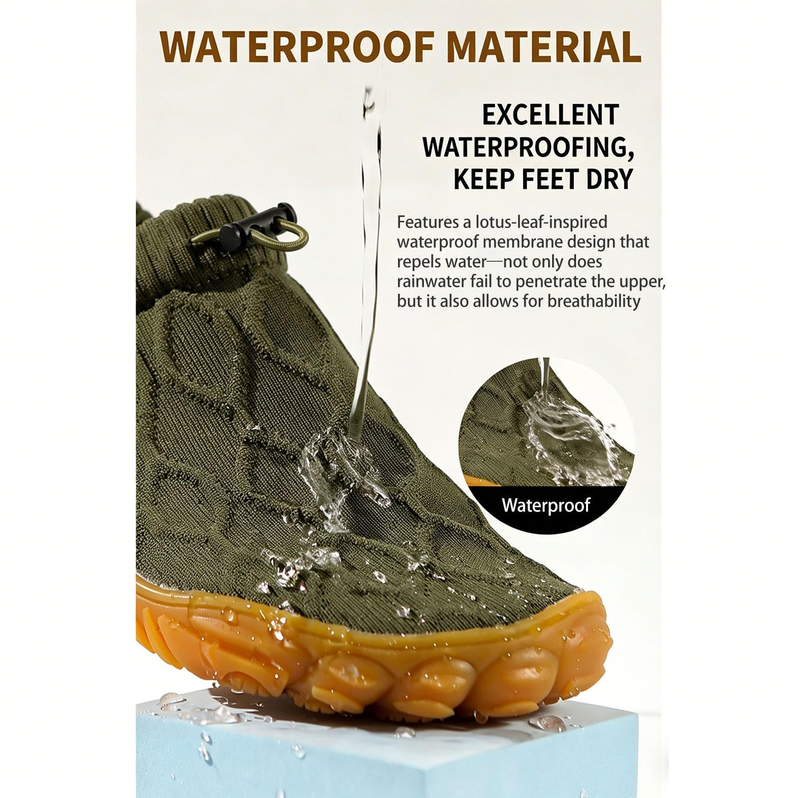 Escursionismo Scarpe Da Acqua Senza Lacci Unisex Scarpe Da Scoglio | Traspiranti Oxford Antiscivolo Barefoot Shoes Squat Stacchi Da Terra Corsa Regolabili