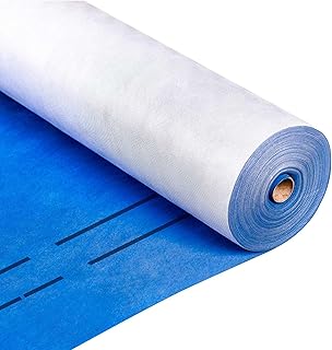 HAUSA Unterspannbahn Dach Titanium HU200SK 200g/m² 1,5mx50m (75m²) Dachfolie mit Klebestreifen hochdiffusionsoffene wasserdichte Unterdeckbahn witterungs- alterungsbeständig reißfest Schalungsbahn