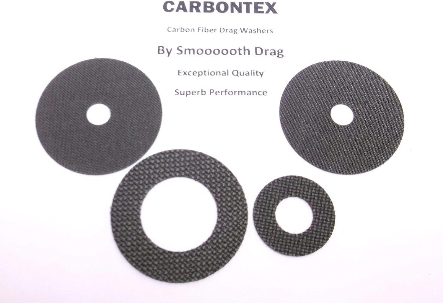 DAIWA Reel Part Lexa 400HS-P - (4) Smooth Drag Carbontex Drag Washers #SDD9
