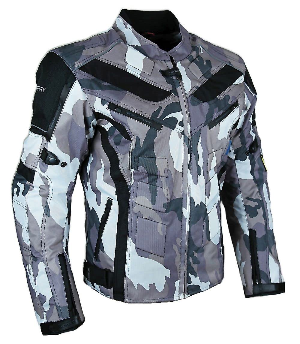 HEYBERRY Motorrad Jacke Motorradjacke Camouflage Urban Gr. M bis 7XL