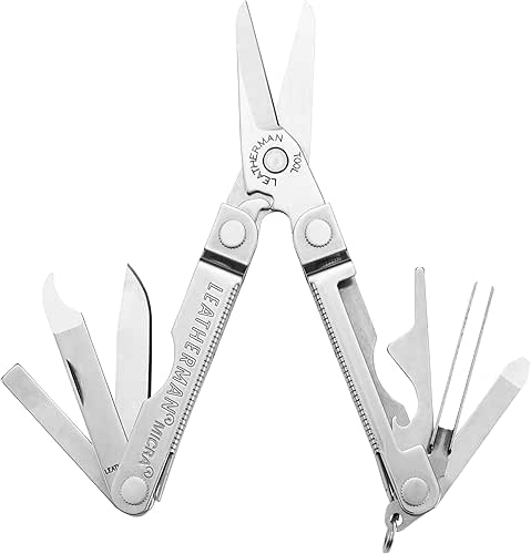 Leatherman Micra - Outil multifonction avec ciseaux à ressort