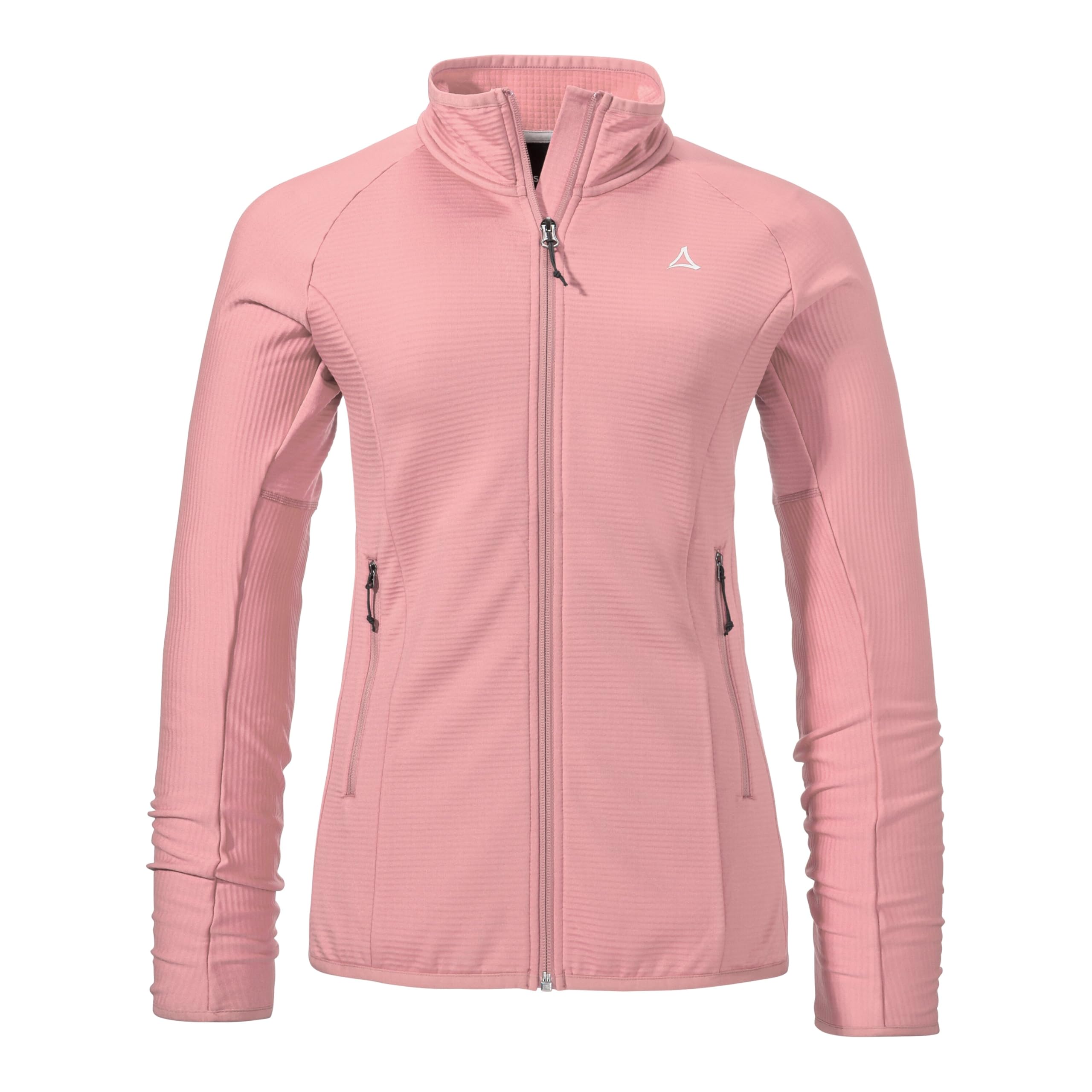 Schöffel Damen Fleece Jk Style Cascata WMS, Fleecejacke dünn & leicht mit Stehkragen, wärmende Outdoorjacke aus 2-Wege-Stretch mit 2 Außentaschen