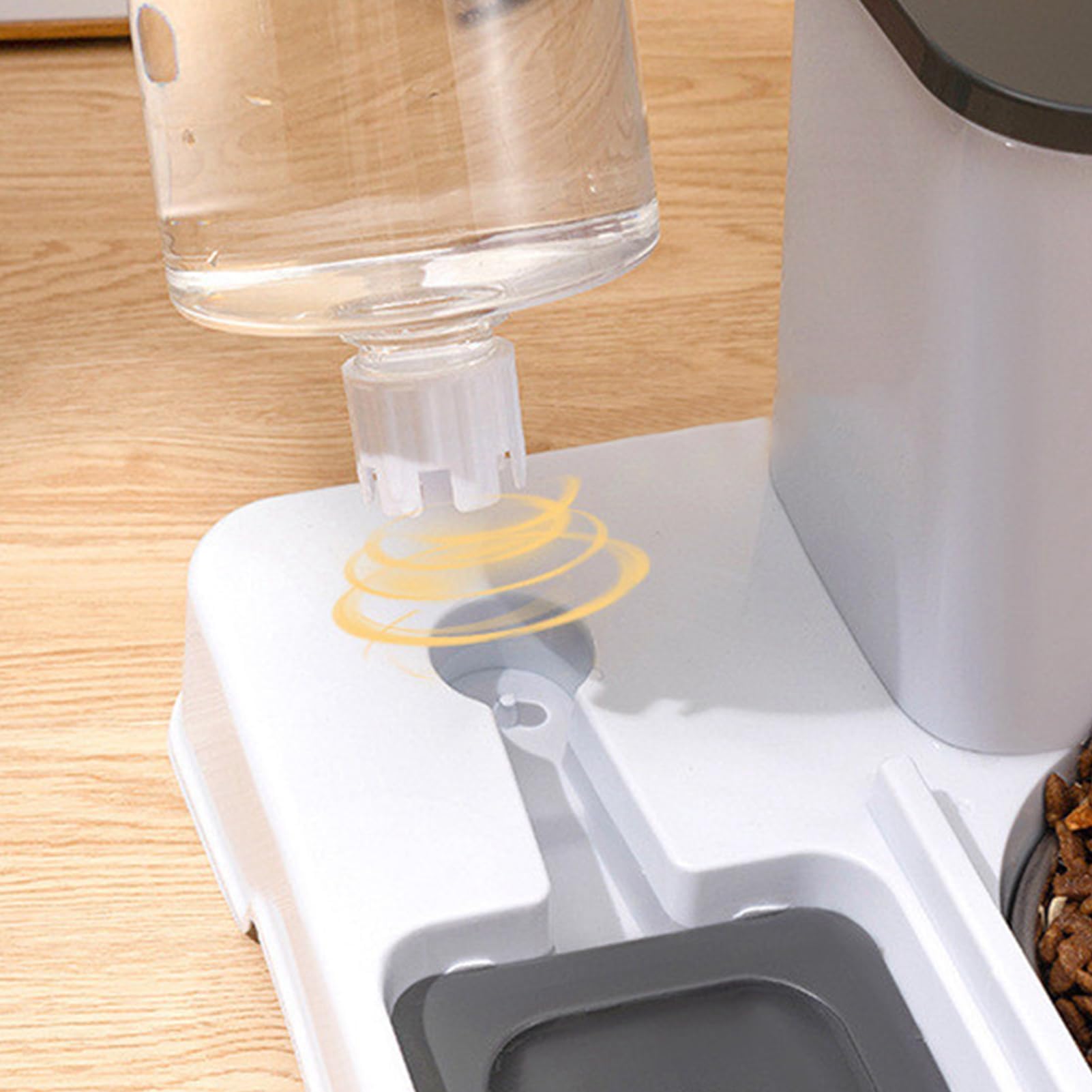 Comedero para Mascotas, Sistema de Cuenco extraíble con diseño Antideslizante | Comida portátil for Gatos