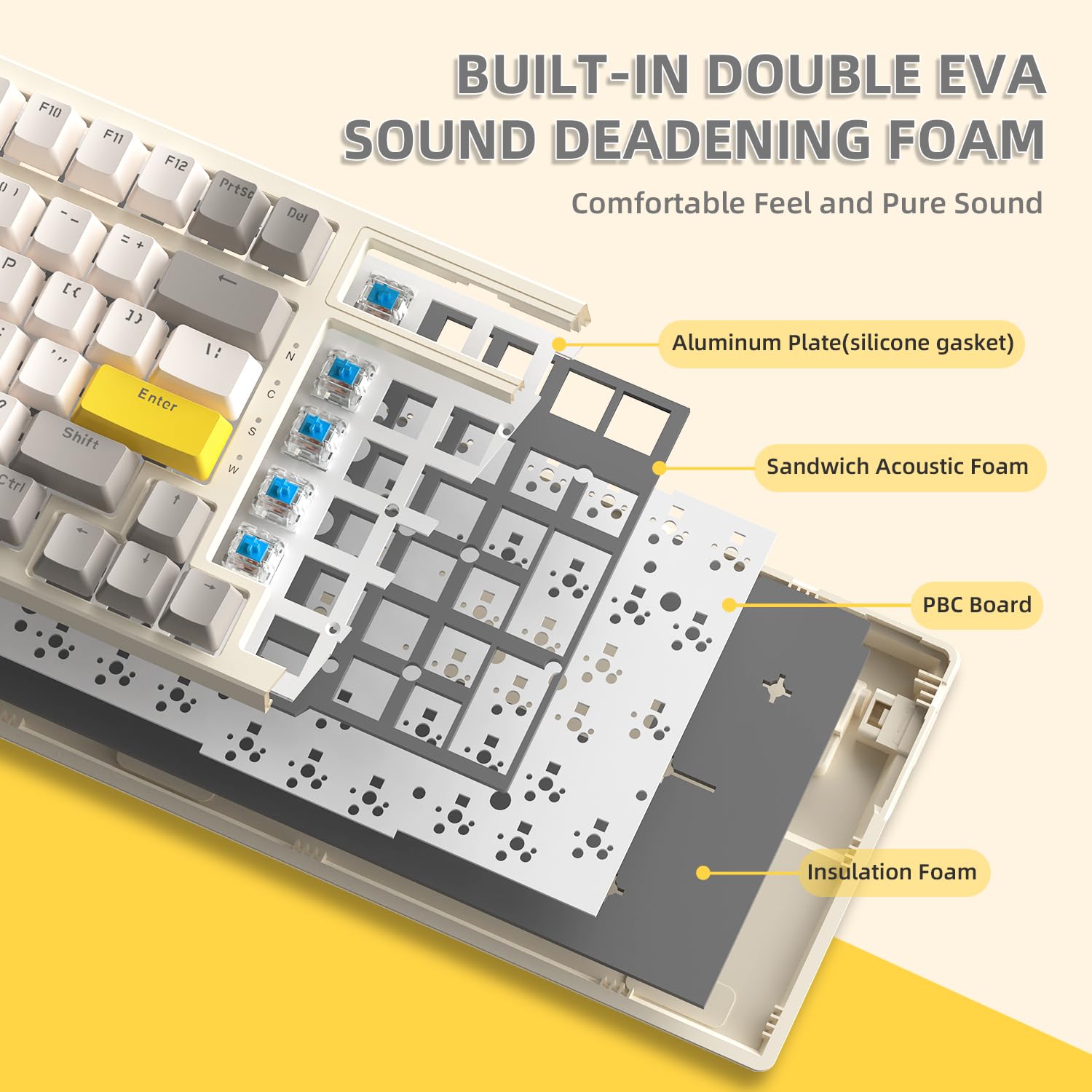 Amazon.in: Buy ZIYOU LANG K3MAX Wired Gaming Keyboard, Hot