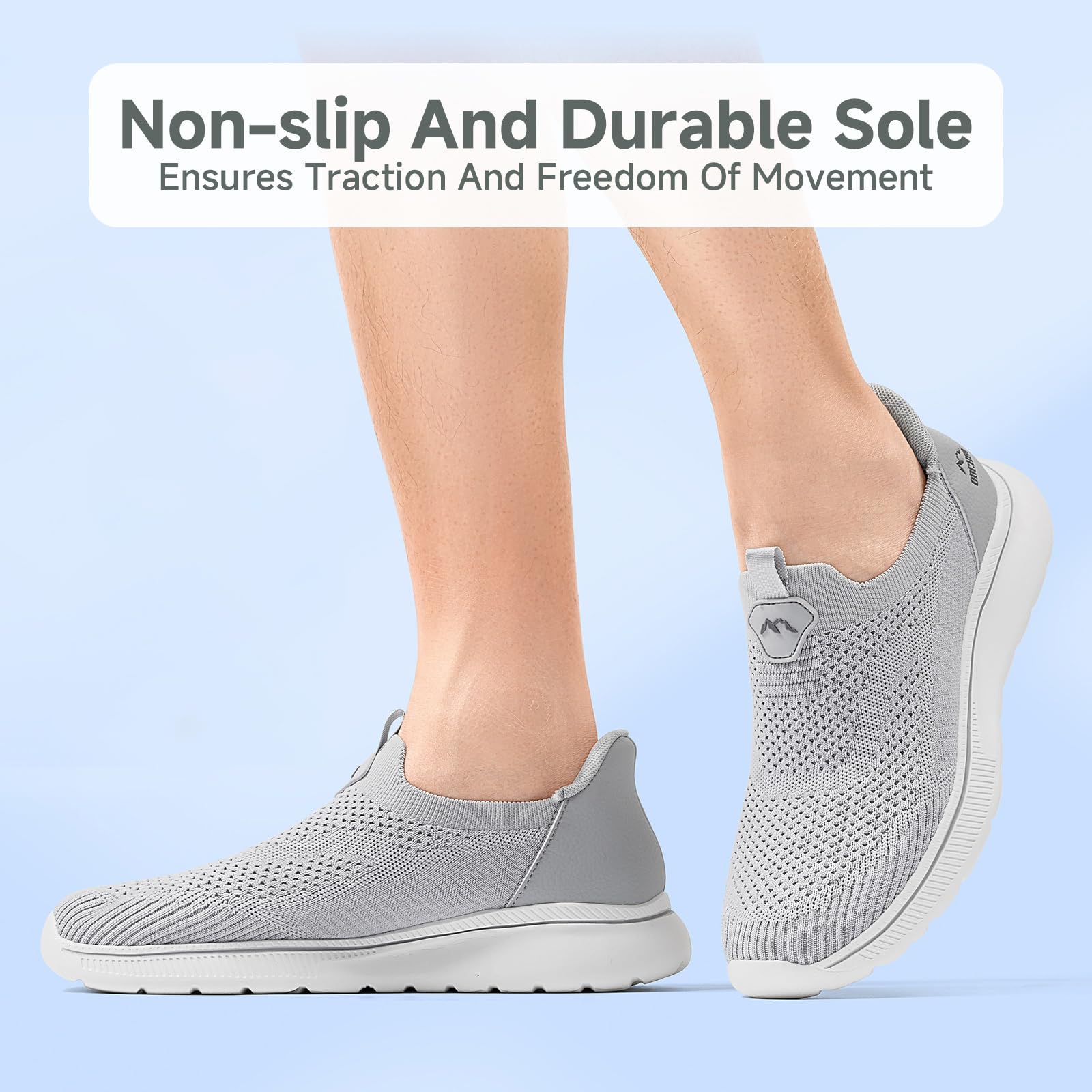 ODCKOI Slip-on Snakers Zapatillas Transpirables para Hombres cómodas para Correr Zapatillas Ligeras Zapatillas para Trotar