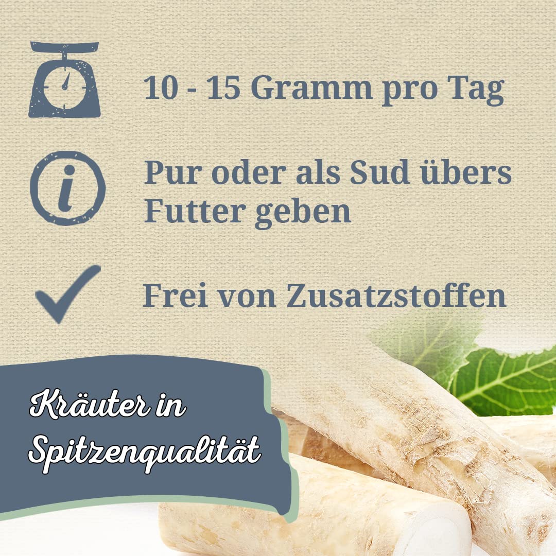 Krauterie Meerrettich für Pferde, geschnitten (1000 g)