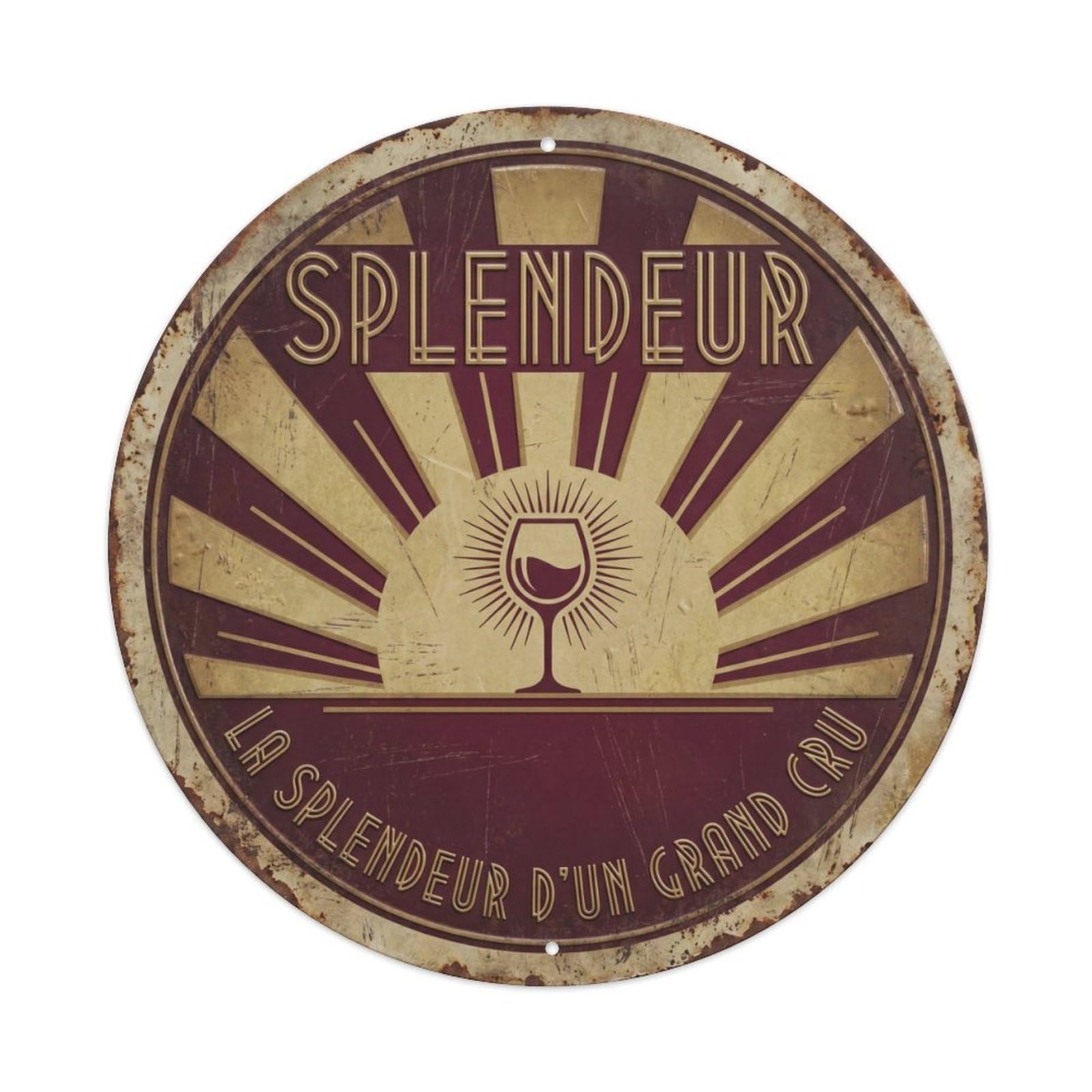 Splendor Humorous Tavern Splendor Metal Tin Sign