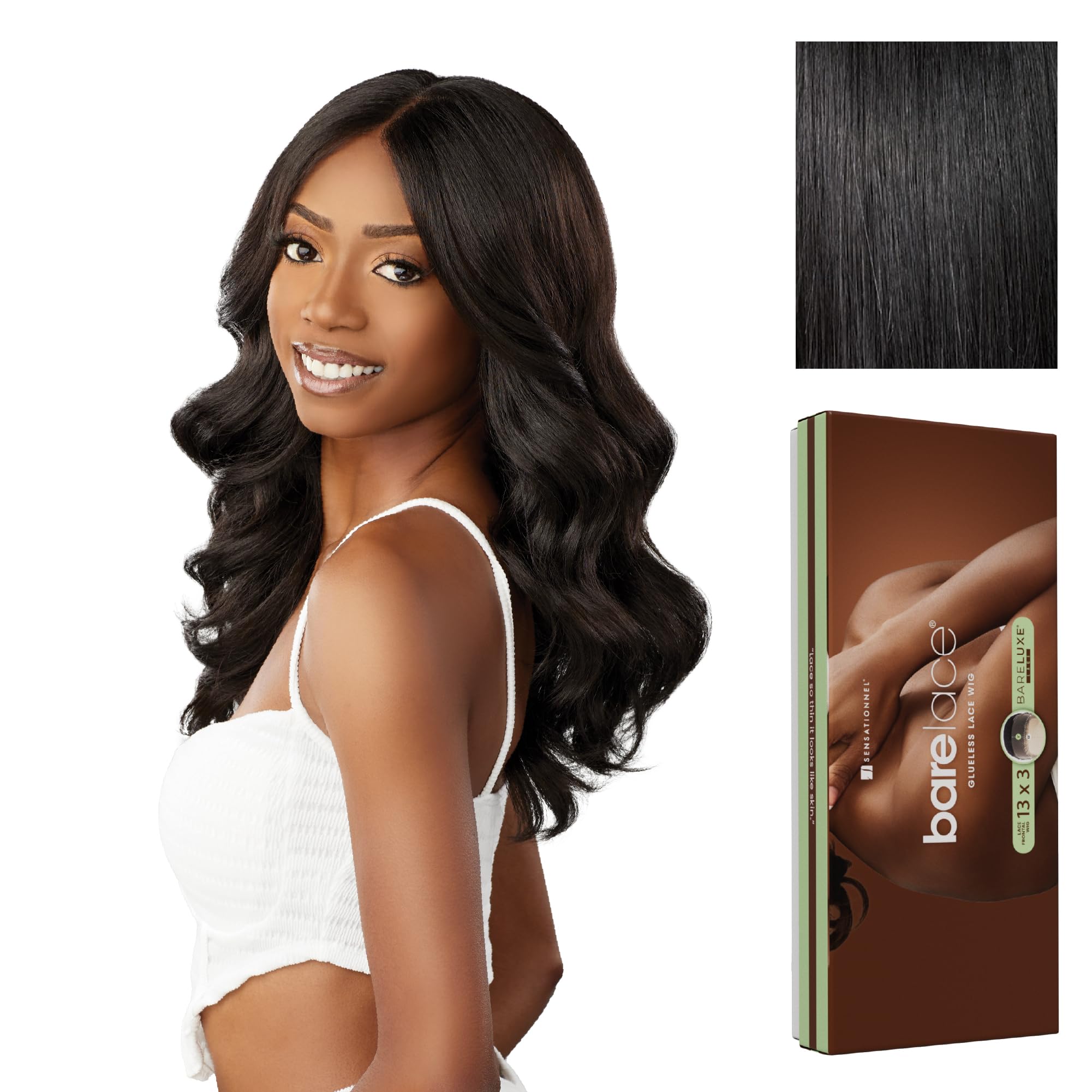 Amazon.com : Sensationnel Bare Lace 13x3 Lacewig-Unit 3, 1