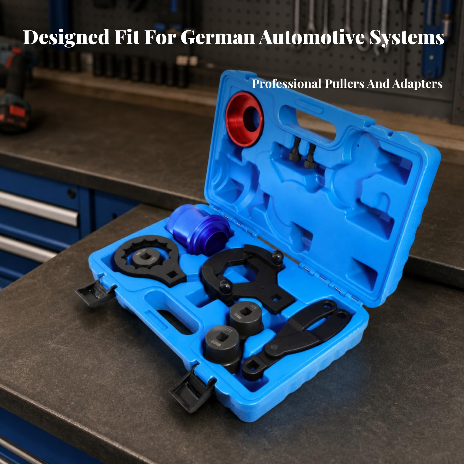Kit Attrezzi per erenziale Manuale | Professionale, Set di Utensili con Valigetta, per Officina, Garage, Meccanici