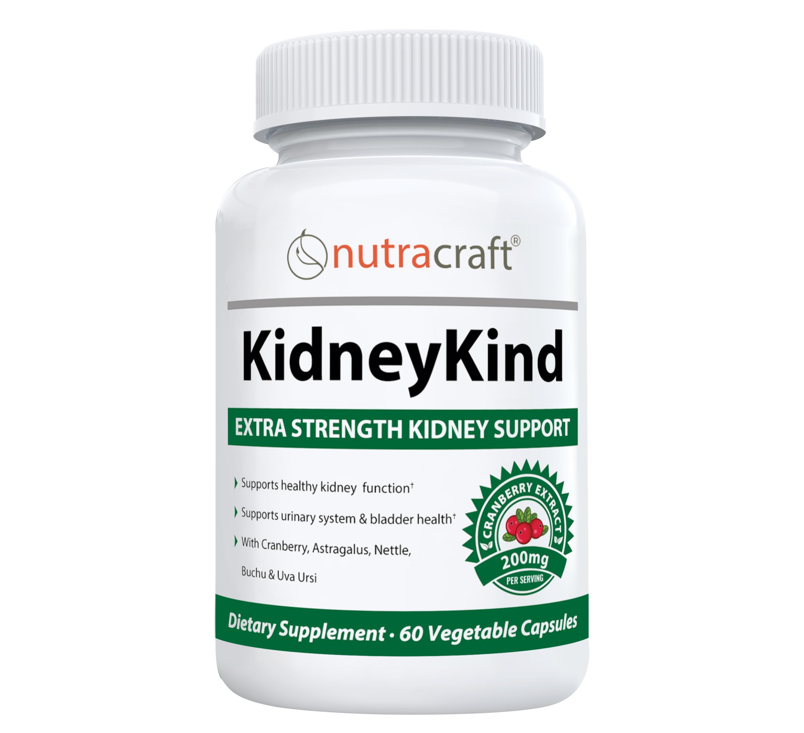 KidneyKind Kidney Cleanse | 21-in-1 Botanical Formula | 60 Vegan Capsules