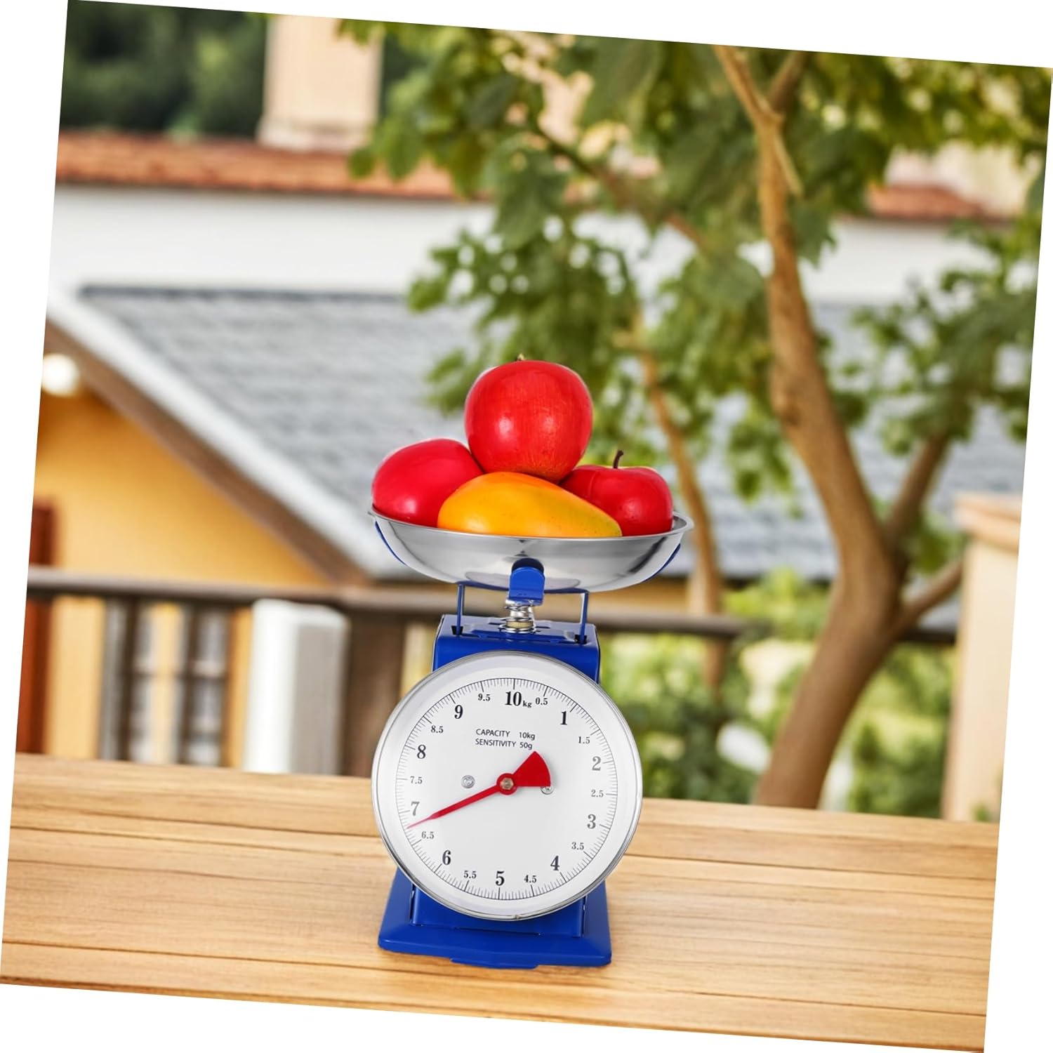 Alipis Analog Weighing Scale with Removable Bowl for Precise Baking Cooking and Meal Prep Stainless Steel Design