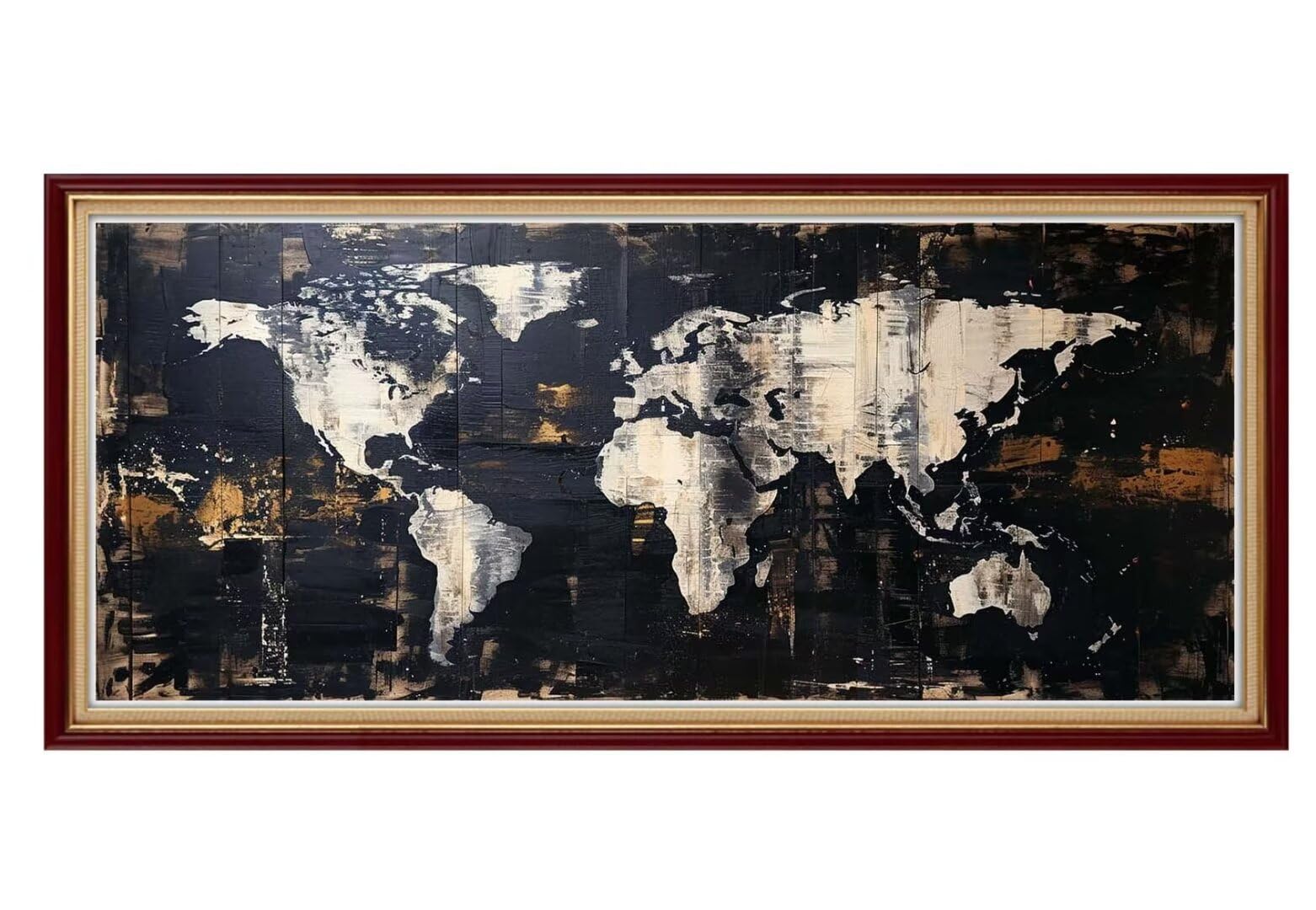 Diamentowe malowanie mapą świata zestawy artystyczne z diamentami dorośli/dzieci, duży obraz diamentowy 40 x 122 cm pełne akcesoria artystyczne, DIY sztuka i rzemiosło haft krzyżykowy zestaw sztuka
