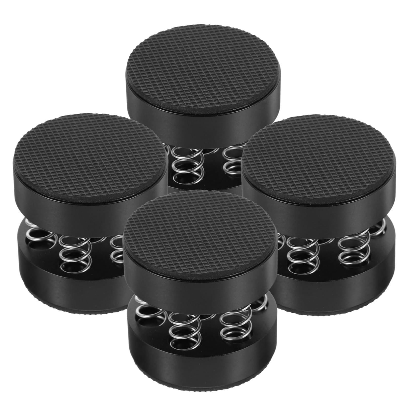 BRIGHTFUFU 4pcs Speaker Feet Pad Speaker Stand Karaoke Spring Pad for Home Studio