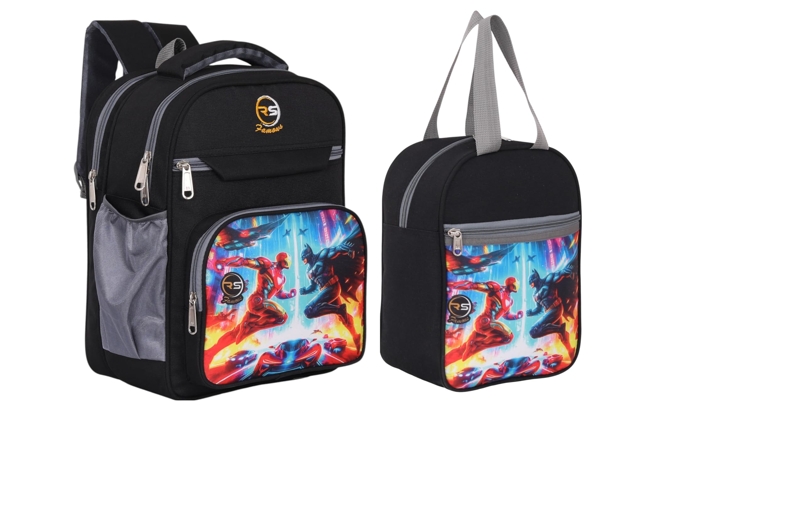 35L Lightweight Waterproof School bags for Boys & Girls School & Lunch bags camboo Class (UKG to 1st)-image-14