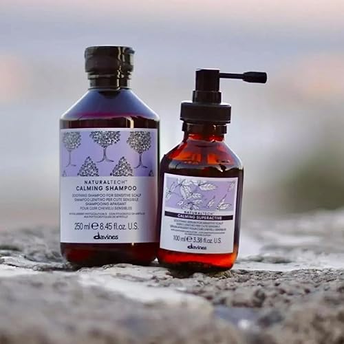 Miniatura 7 de Davines Naturaltech - Champú calmante limpieza suave mientras alivia la picazón en cuero cabelludo sensible 845 onzas líquidas