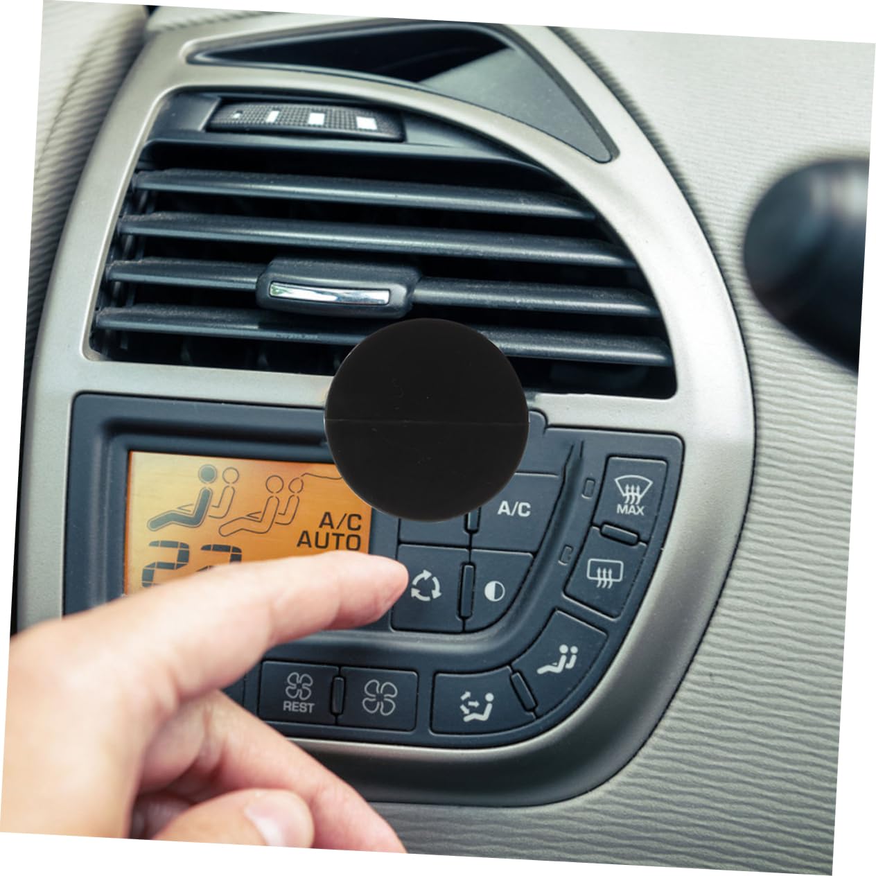 GLEAVI 180pezzi Clip Per Ventilazione Auto Per Fissaggio Accessori e Profumatori Elegante e Compatto Per Interni Auto Installazione Facile Su Diverse Bocchette Aria
