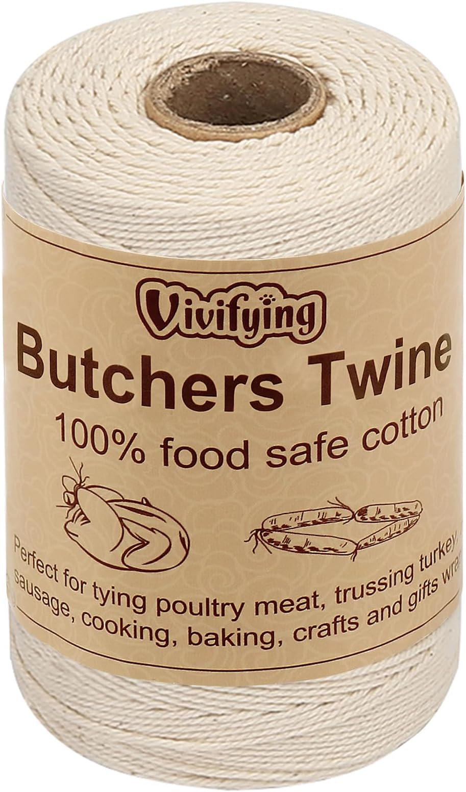 Amazon.com: Tenn Well Butchers Twine, 328 Feet 2mm Food Safe Cooking ...