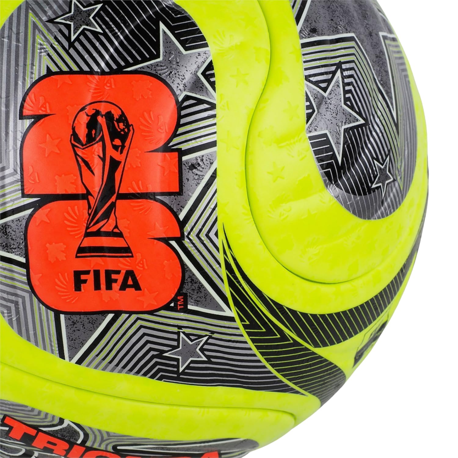 adidas FIFA World Cup 26 Trionda FIFA Quality Pro Winter Ball JD8023 - Balón de fútbol Unisex, Color Amarillo, Talla 5