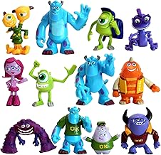 Monsters Set of 12 University Inc Action Figure Combo for Gift Toy Figures Collectors for Kids