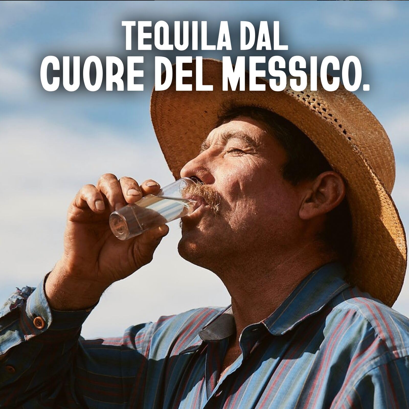 CAZADORES Tequila Reposado, 40% ABV, 70cl / 700ml, Alcool Bidistillato Prodotto con 100% Agave Blu Weber