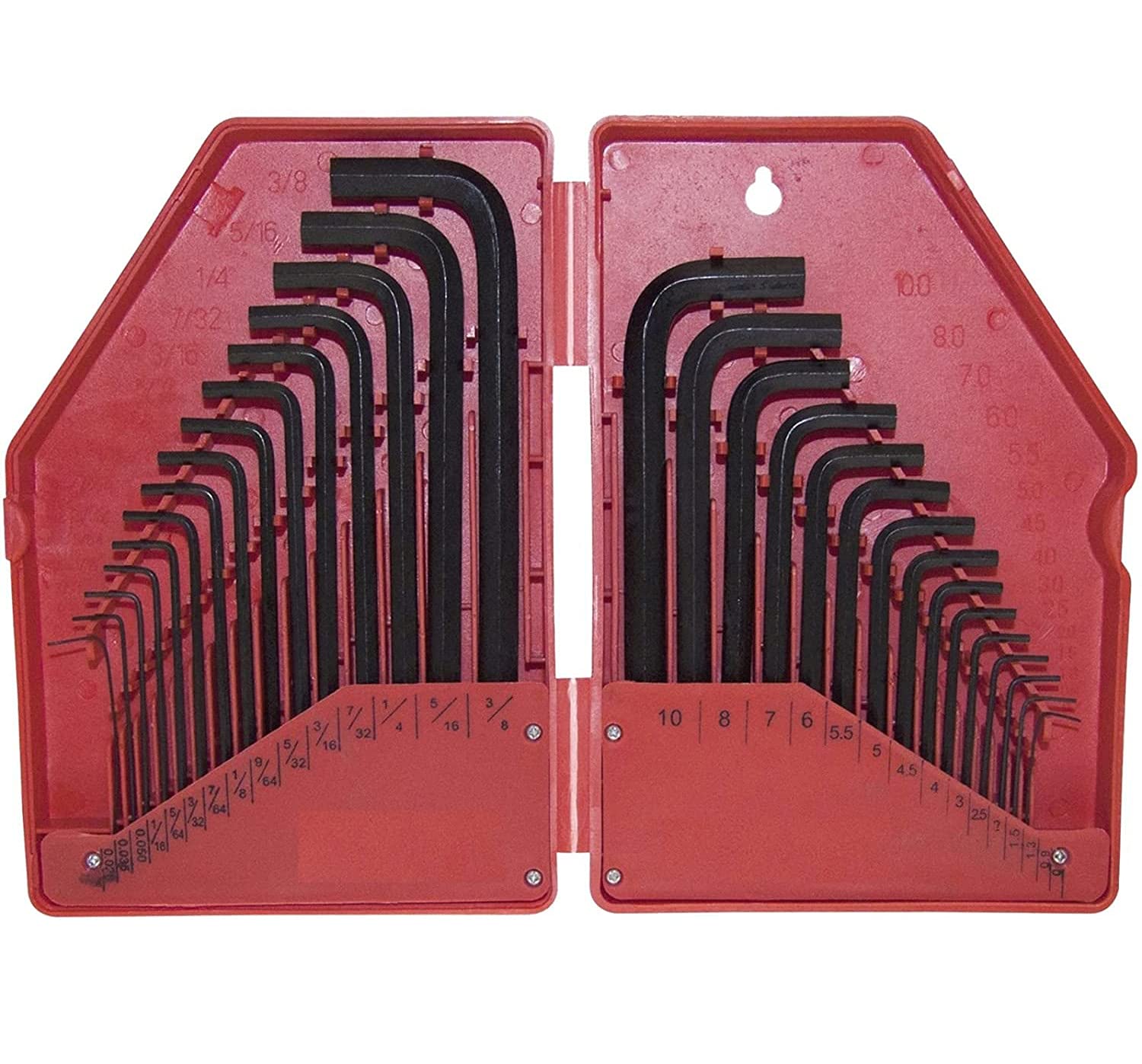 Alan 48 Set Di 30 Chiavi Esagonali (a Brugola) Imperiali Lunghe - Foto 6