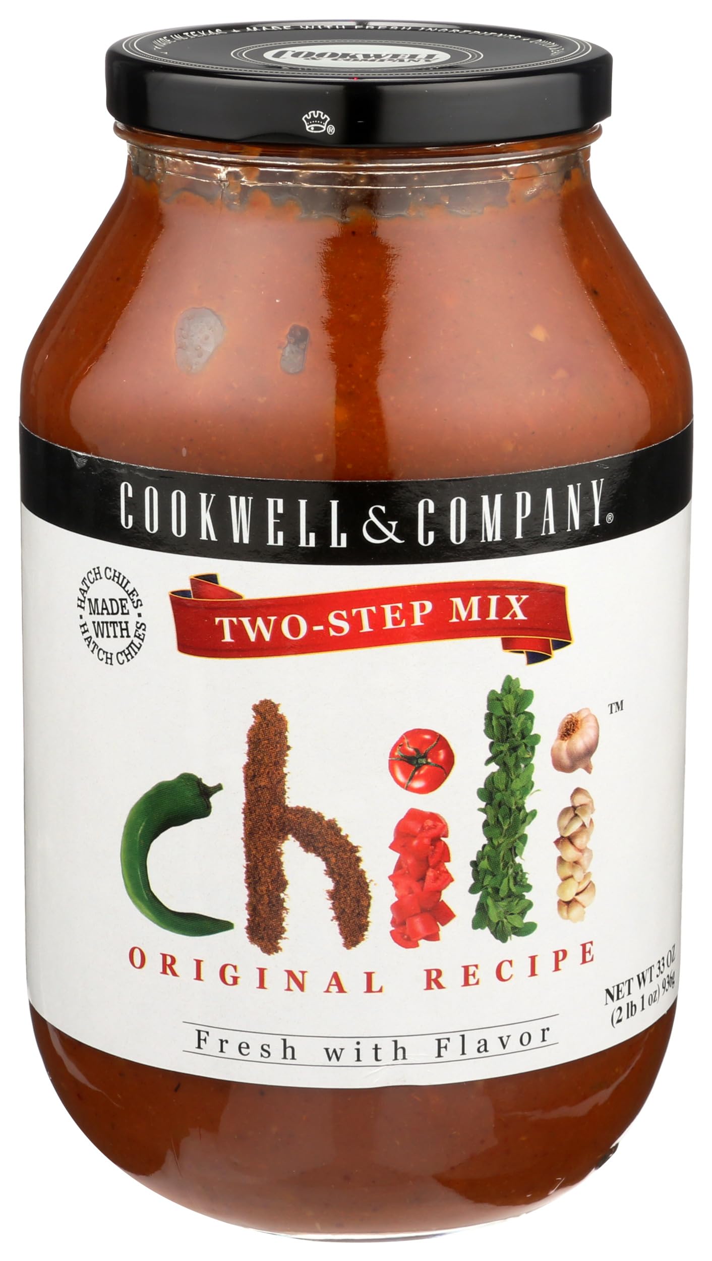 COOKWELL & CO 2 Step Chili Mix, 33 OZ