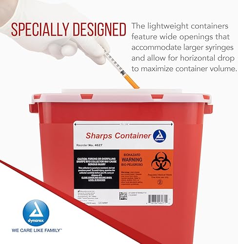 Miniatura 5 de Contenedores Sharper Dynarex, 1