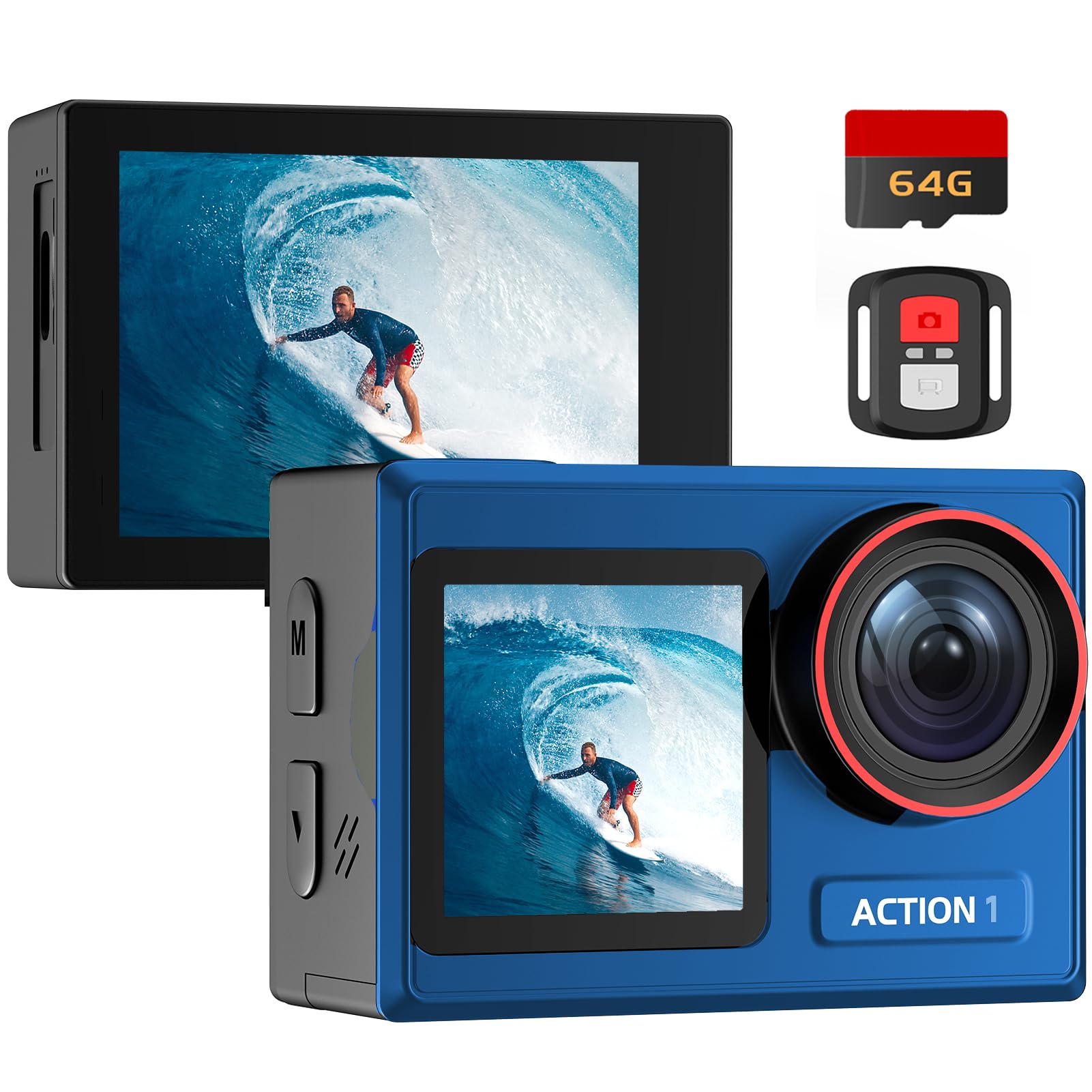 ODDV 4KAction Camera Underwater Camera