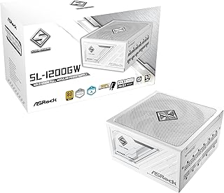 ASRock Steel Legend 次世代GPU対応PC電源ユニット1200WPCIe5.1対応80PLUS GOLDATX 3.1フルモジュラー 12V-2x6 ケーブル付属SL-1200GW