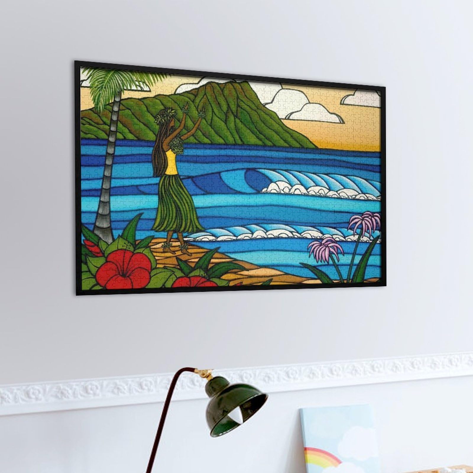 Amazon | ヘザーブラウン ヒース ブラウン 絵画 風景画北欧 現代（1