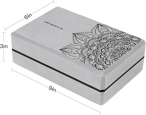 Miniatura 2 de uveti - Bloques de yoga de alta densidad para mejorar la fuerza, flexibilidad y equilibrio bloques de espuma de ladrillo