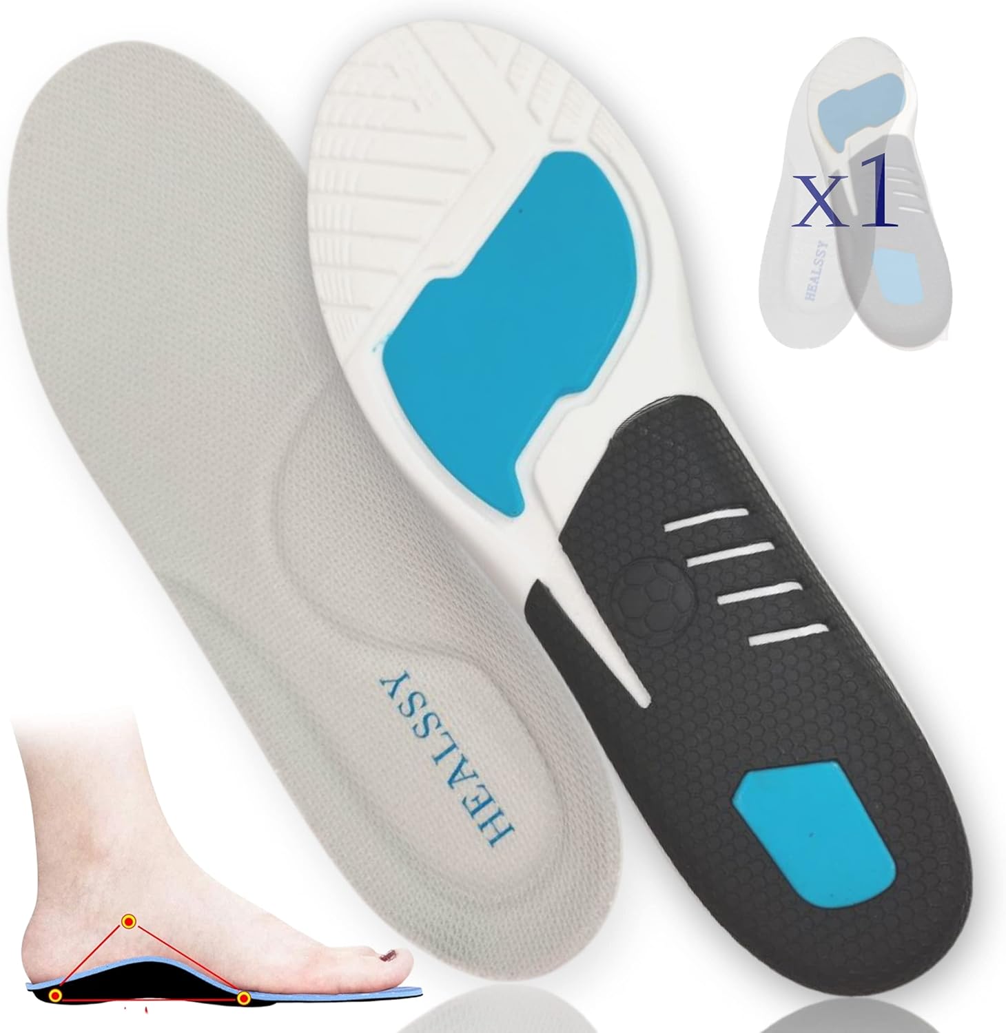 semelle pour pied sensible