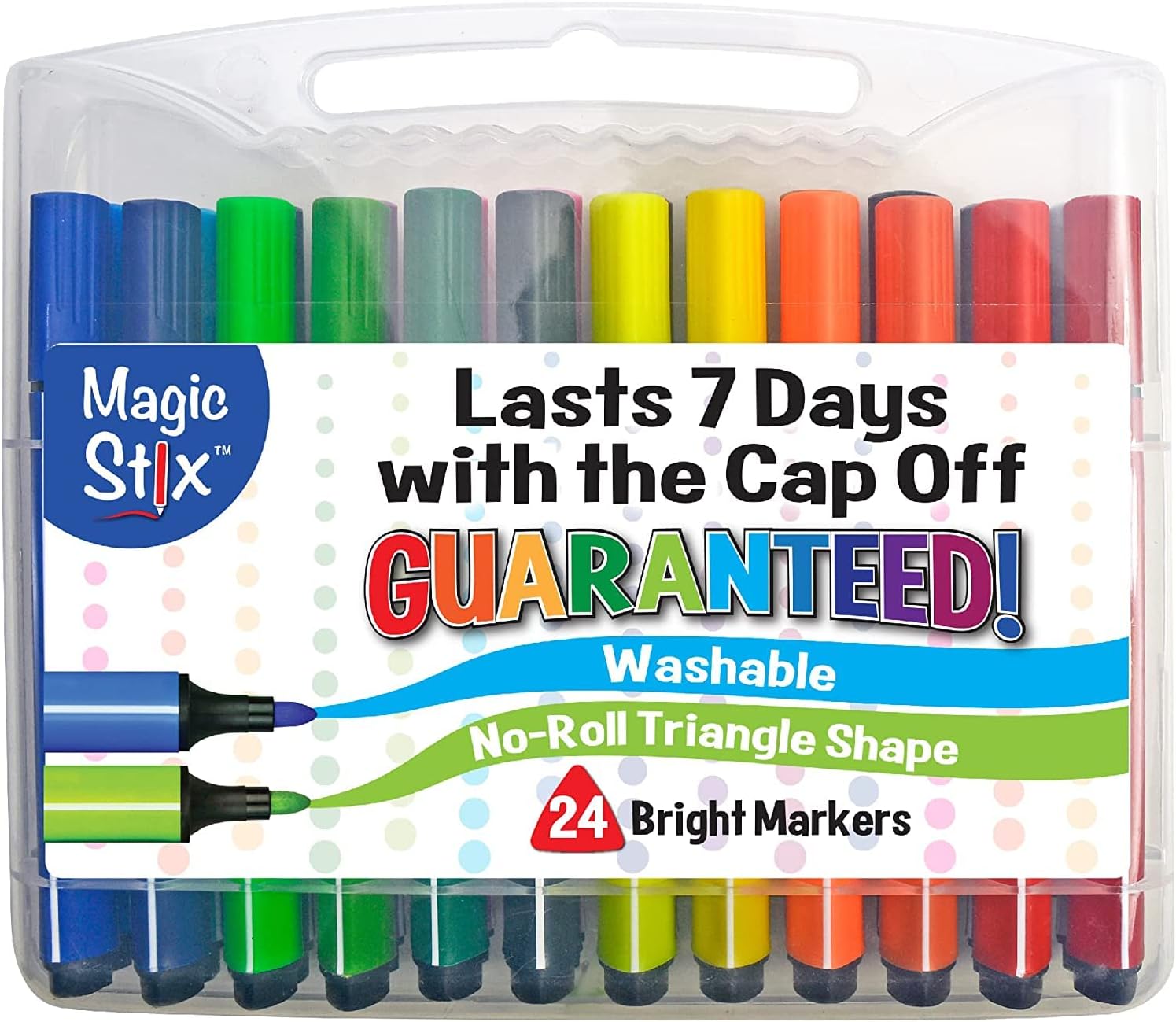 The Pencil Grip Magic Tri Stix 24色 2パック