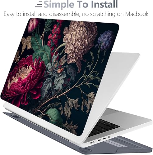 Miniatura 39 de Batianda Funda para MacBook Pro M4 de 16 pulgadas 2024 2023 2021 modelo A3403 A2991 con chip M3 M2 Pro/M1 Max, carcasa rígida de plástico