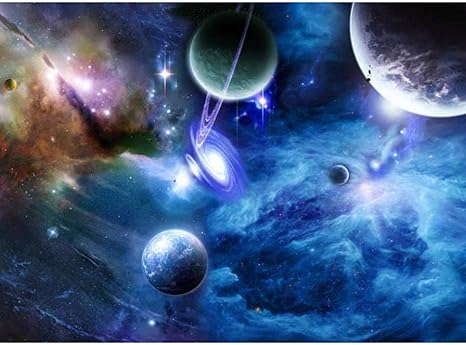 Amazon Co Jp 3dファッションファンタジーパーソナリティ壁紙 宇宙惑星の宇宙壁画 男の子女の子ティーンルームテレビソファ背景壁3d壁紙 3d壁紙 写真 壁画 色 E サイズ 100 70cm Diy 工具 ガーデン