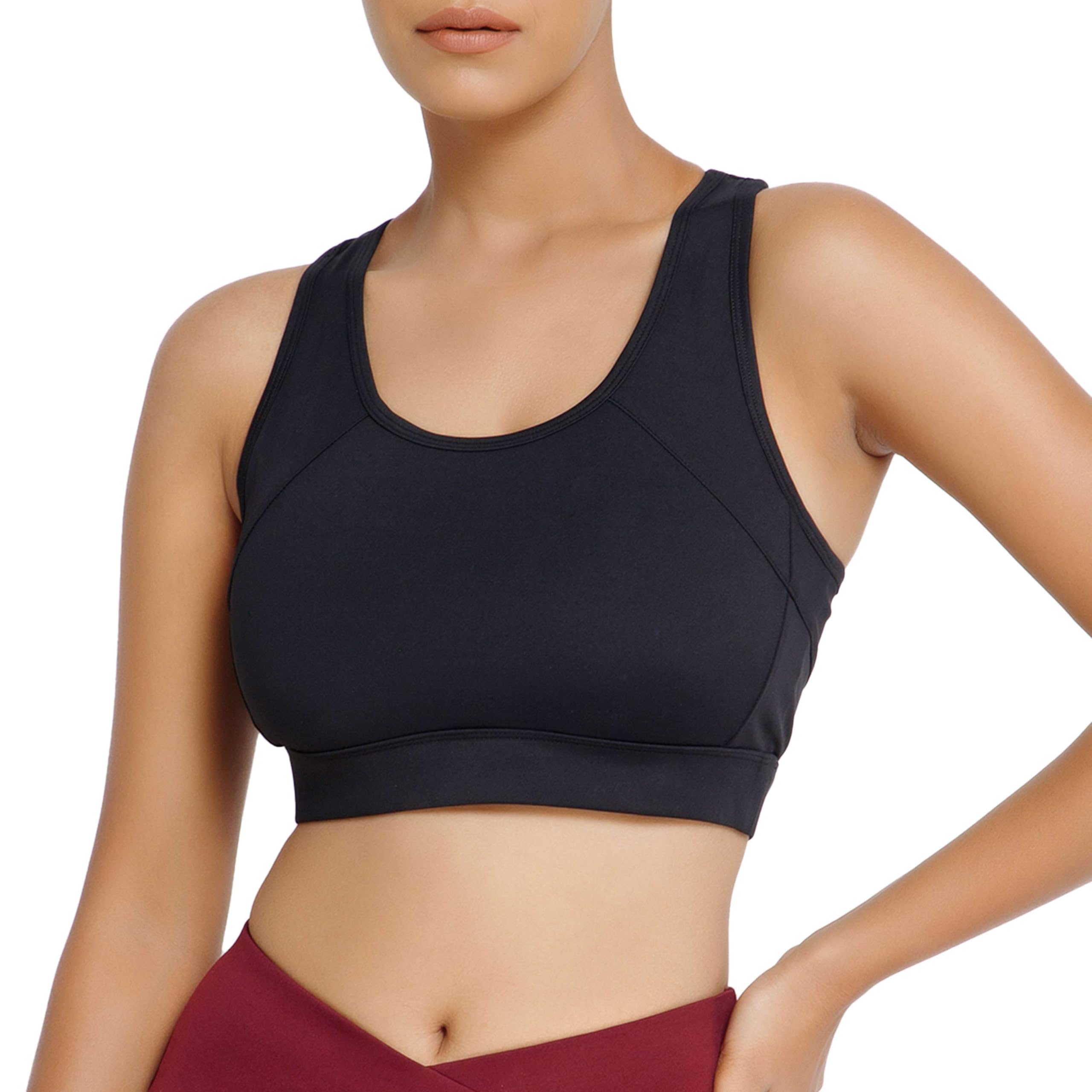 RIYU High Impact Sports Bras for Women High Support Workout Running Bra |Petite Sizes