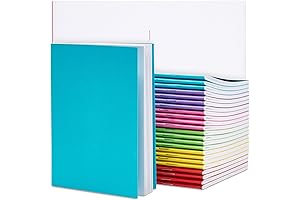 Blank Books to Write In, 24 Pack Bulk Paper Junkie Notebooks for Kids