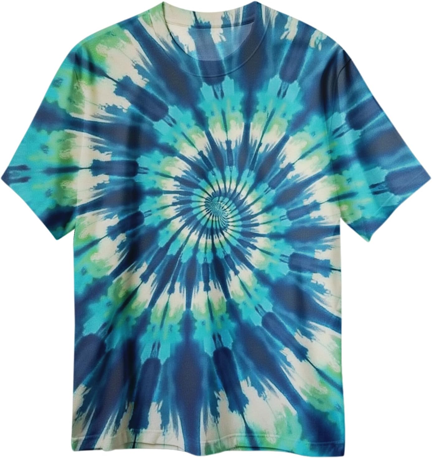 Nutany Tie Dye Shirt for Kids, Hippies Senior Tie Dye T-Shirt Short Sleeve for Boys and Girls