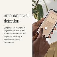 Vista 5 de Pura & Illume - Recambio de aroma para el hogar, difusor de aire inteligente, hasta 120 horas de fragancia de lujo por recambio, esencial