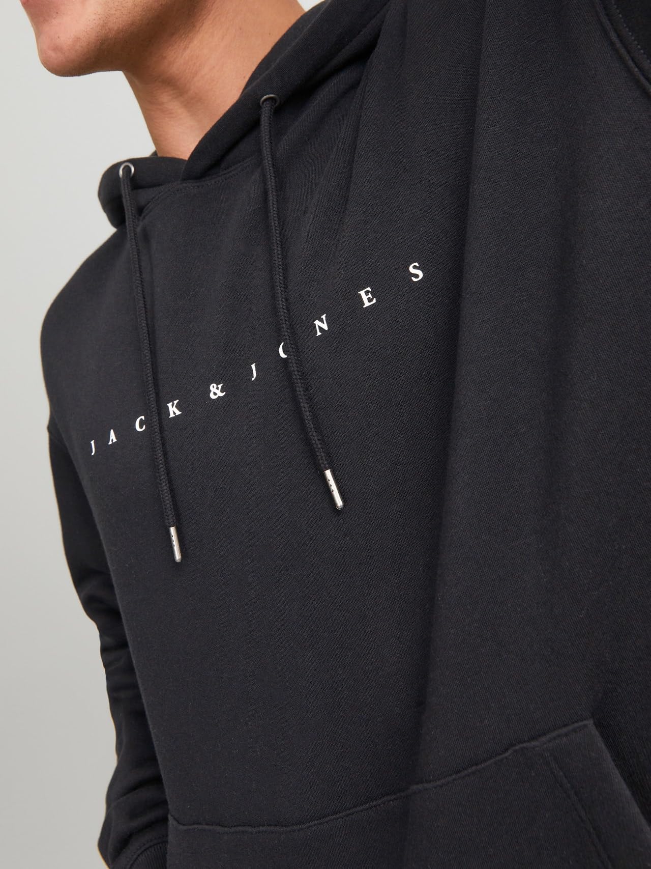 JACK & JONES Herren Hoodie Kapuzenpullover JJESTAR JJ Sweat Hood - Relaxed Fit