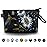 Gloppie Makeup Bag Small Cosmetic Bag for Purse Zipper Makeup Pouch Travel Essentials Hummingbird Daisy