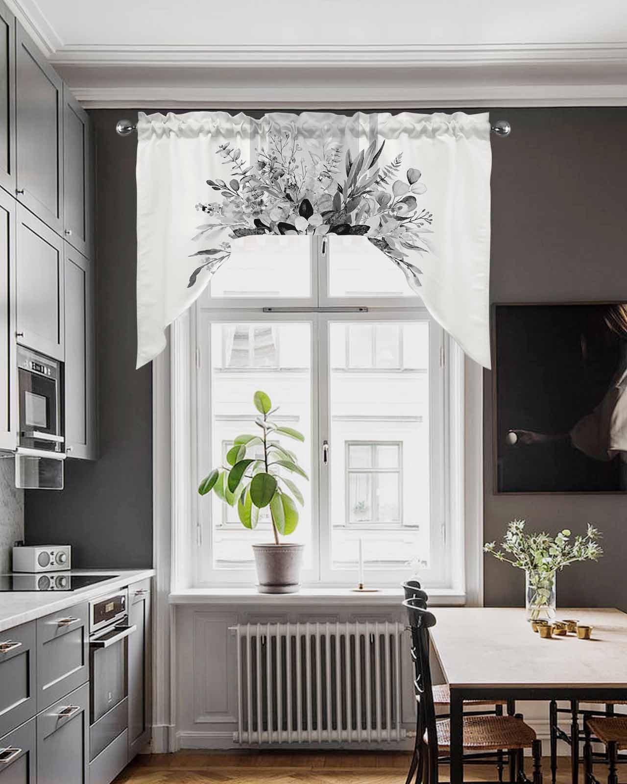 French Country Kitchen Swag Curtains