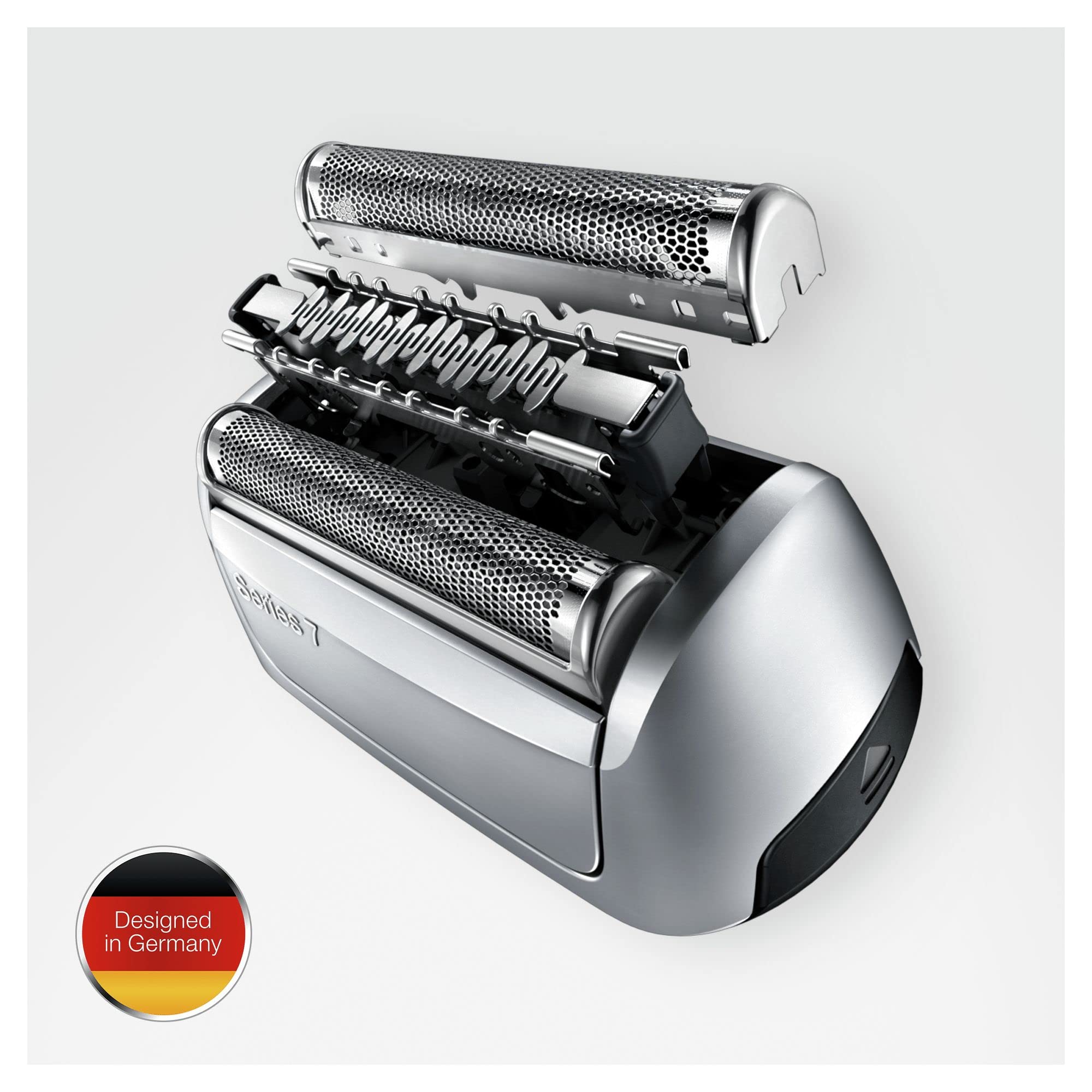 Braun 70S Argentée, Tête De Rasoir De Rechange, Originale, Pour Rasoir Électrique Braun Series 7
