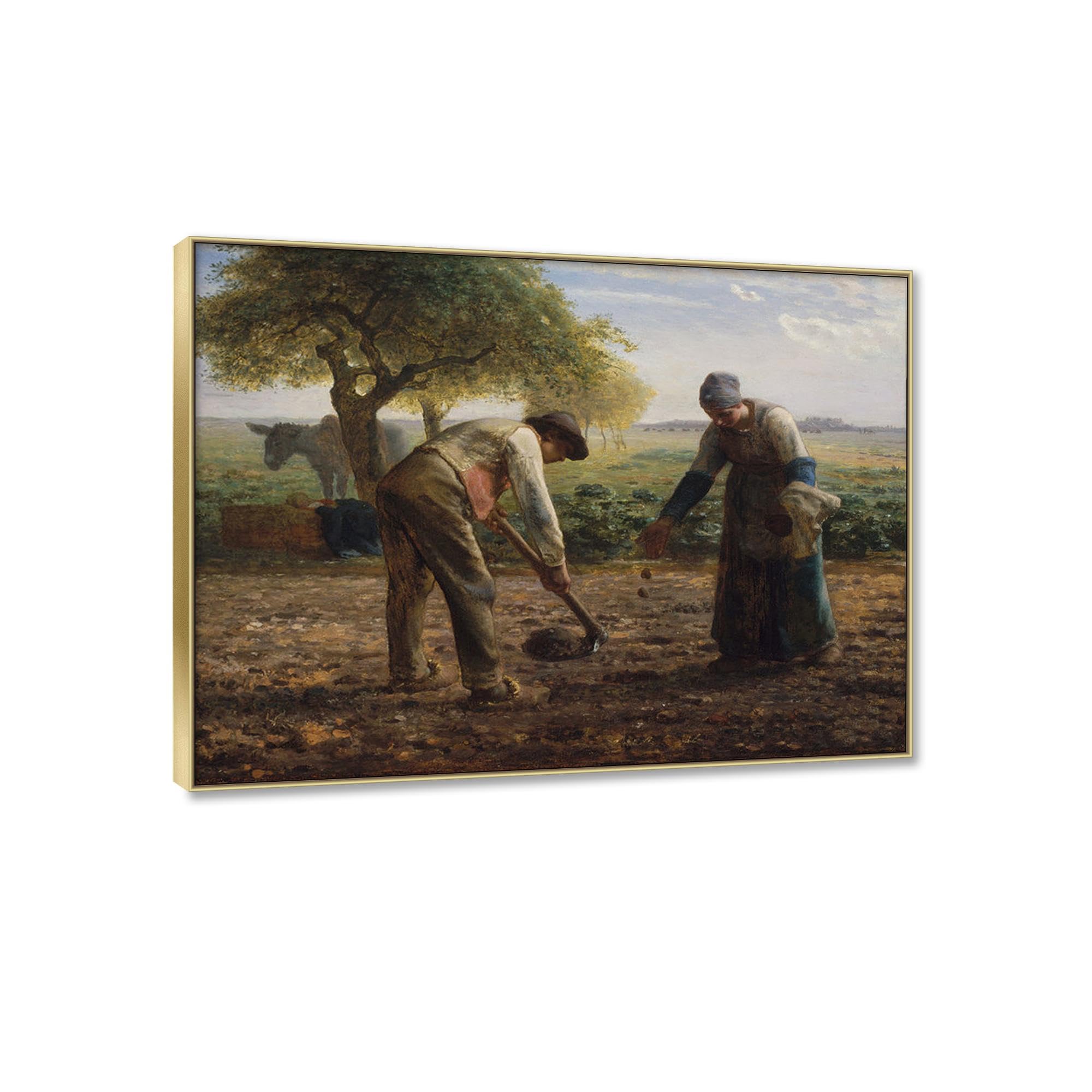 Pintura De Batata Os Comedores De Batata Van Gogh Pintura Por